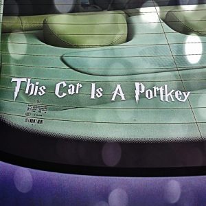 This Car is a Portkey Decal