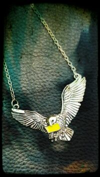 Owl Letter Necklace