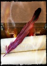 Luna Lovegood's Purple Quill Pen