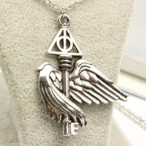 Flying Key Dealthy Hallows Necklace