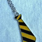 Hufflepuff House Tie Necklace