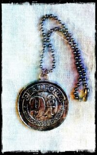 9 3/4 Rear View Mirror Charm