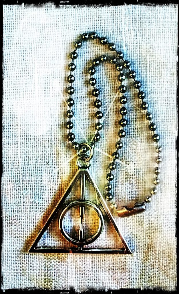 Deathly Hallows Rear View Mirror Charm