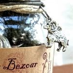 Flowering Bezoar Tea goat and flower charms