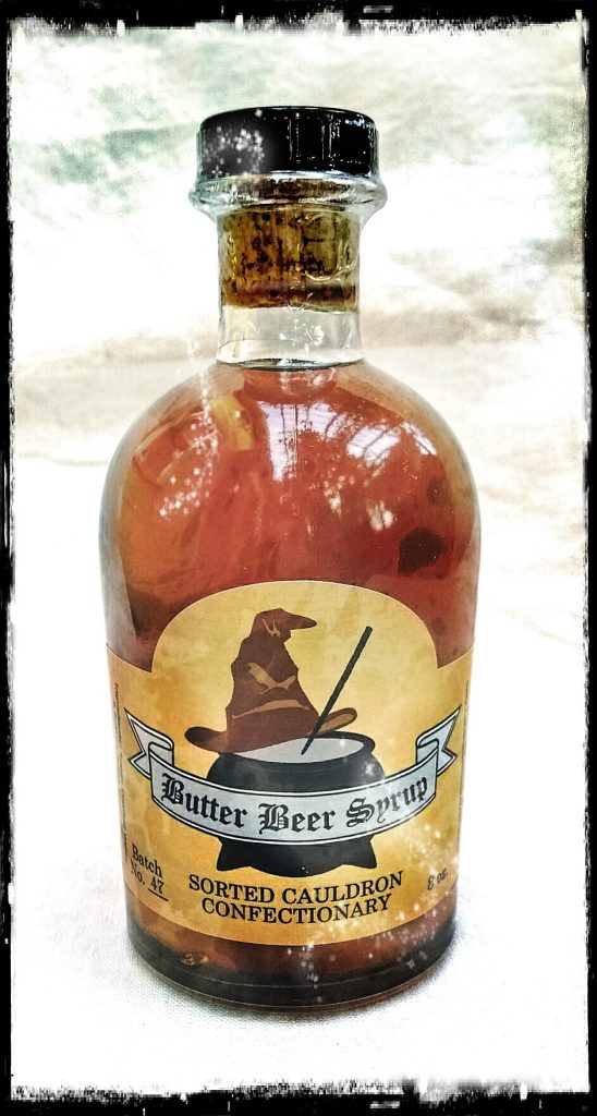 Butter Beer Syrup by Sorted Cauldron Confectionary